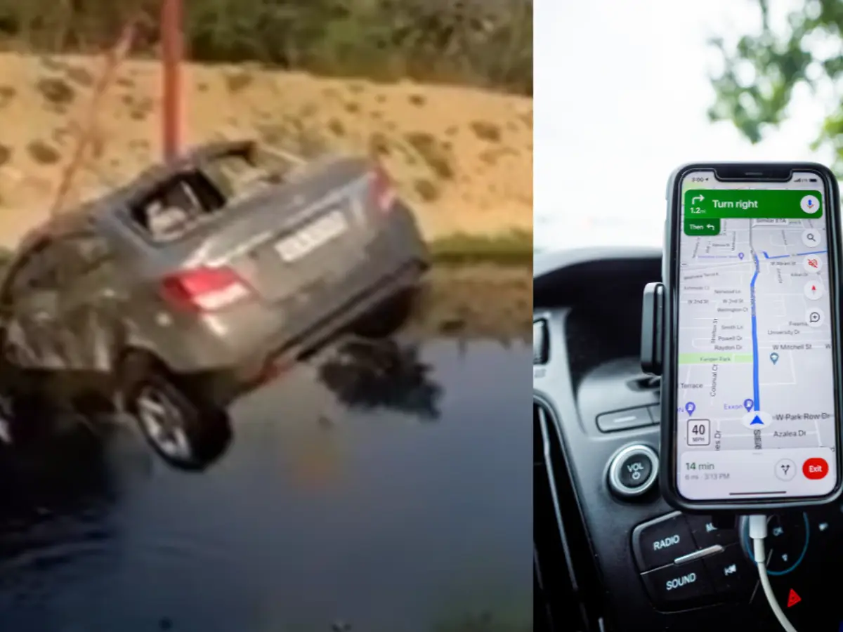 Google Maps fault leads to fatal accident in Greater Noida, car falls ...