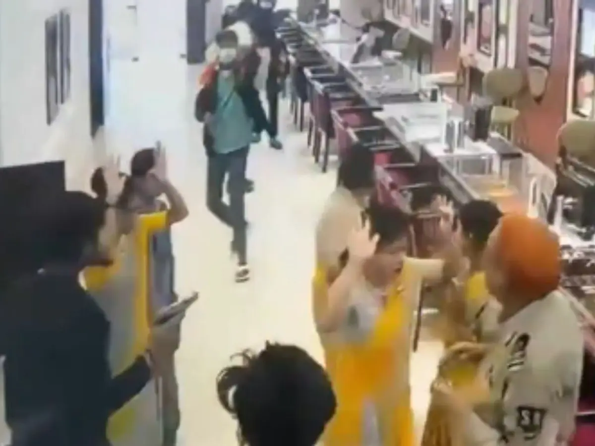 CCTV footage captures armed men looting jewellery worth over $2mn from ...