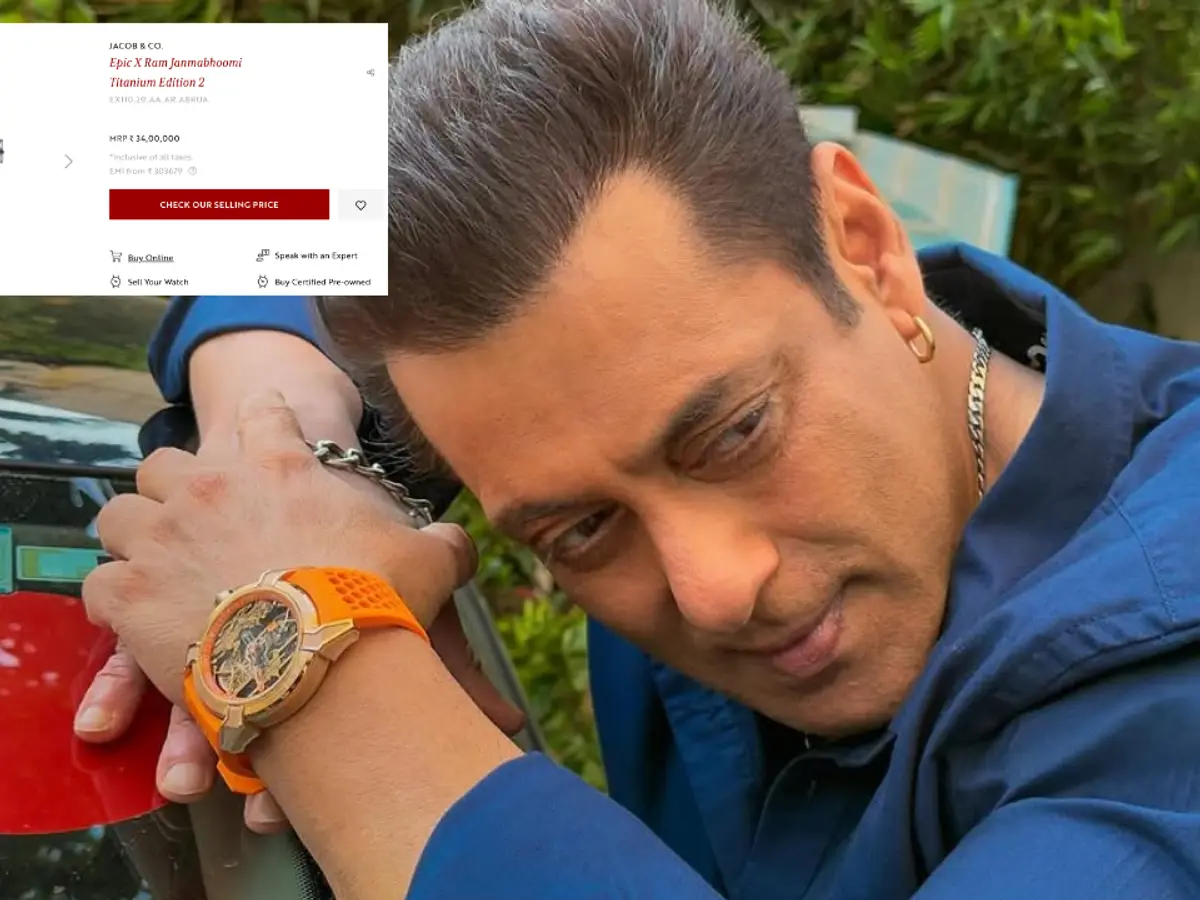 All about Salman Khan’s 'Jai Shri Ram' engraved Ram Mandir edition ...