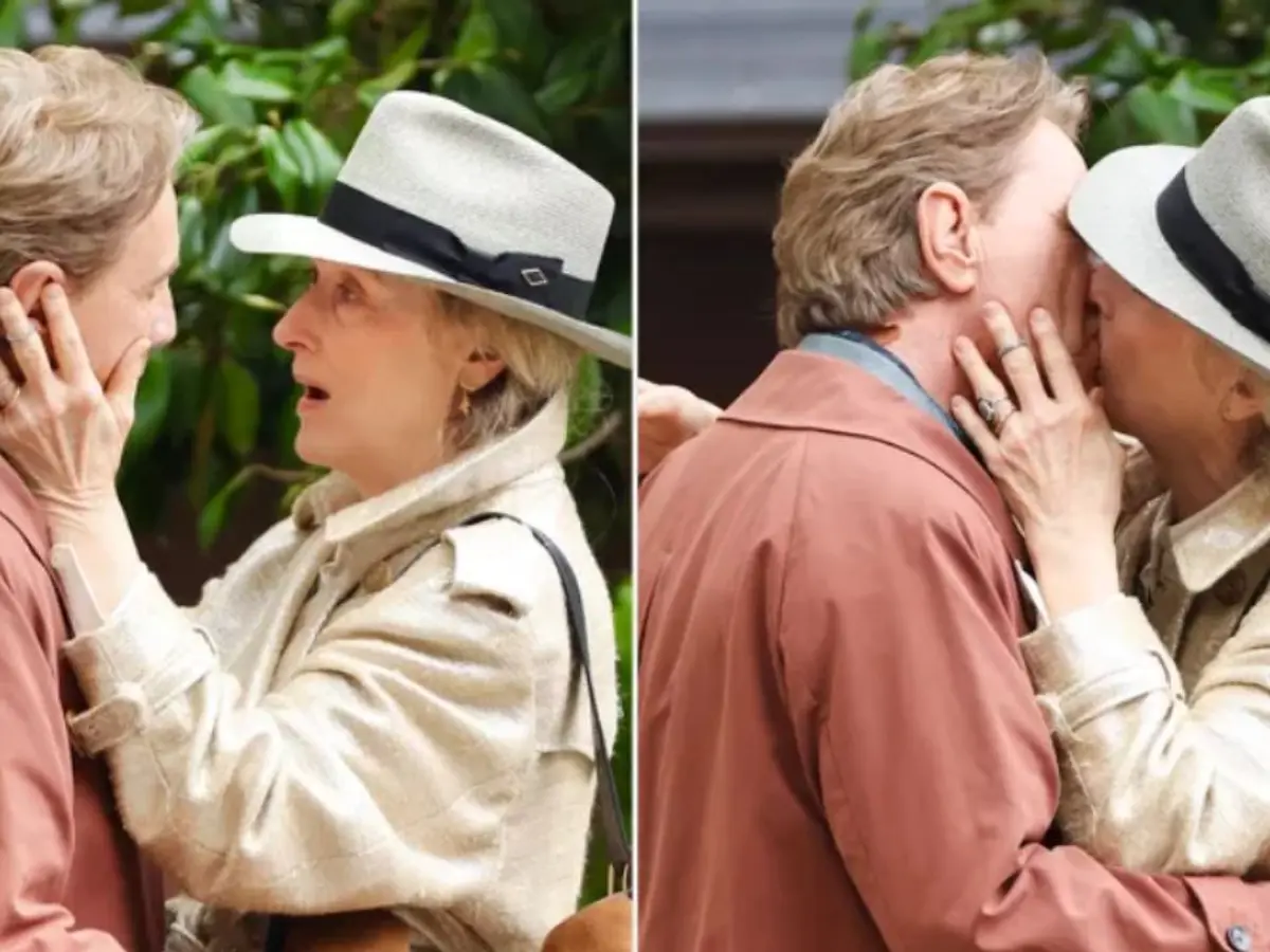 What's cooking? Meryl Streep spotted kissing Martin Short on set of ...