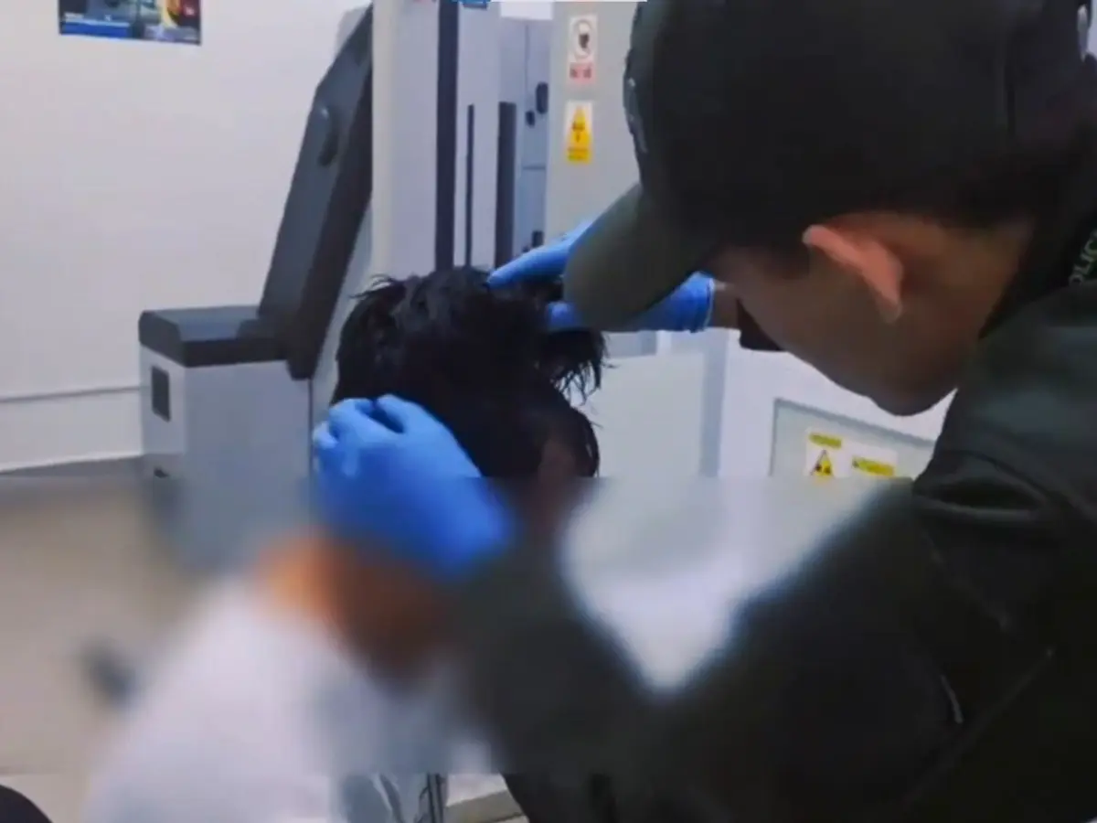 Watch | Colombian man arrested for trying to smuggle cocaine worth ...