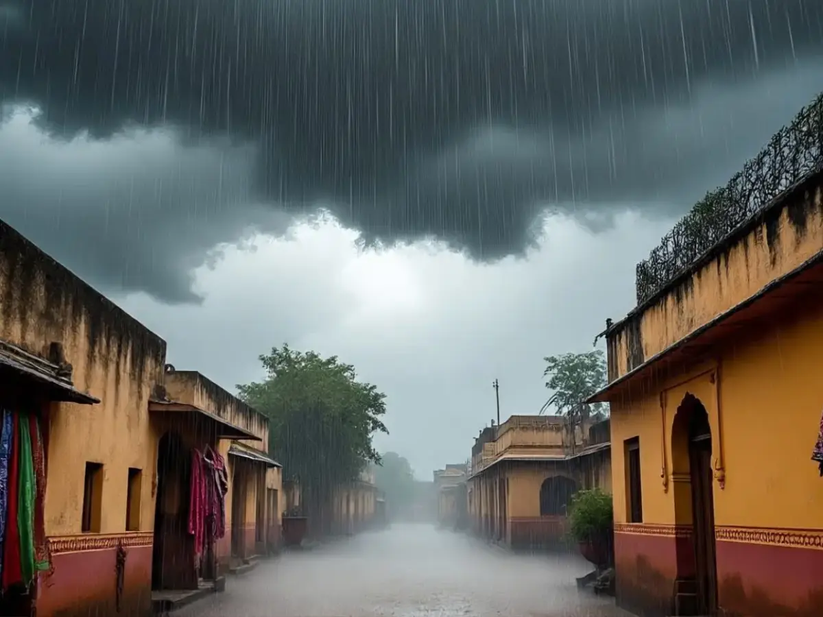 राजस्थान के 15 जिलों में भारी से अति भारी बारिश की चेतावनी, अलर्ट जारी