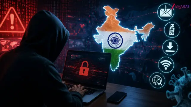 साइबर अटैक के टॉप-5 देशों में शामिल हुआ भारत, कैसे डिवाइस में घुस रहा वायरस?