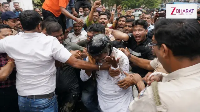 TMC के पूर्व विधायक को लात-घूंसों से पीटा और अंडे फेंके