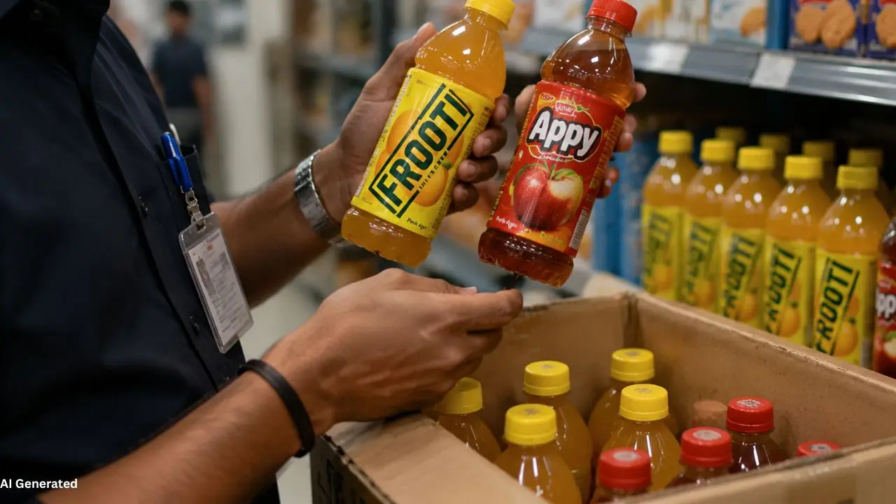 Parle के स्टोर से मिली एक्सपायर्ड Frooti और Appy, लाइसेंस हुआ सस्पेंड