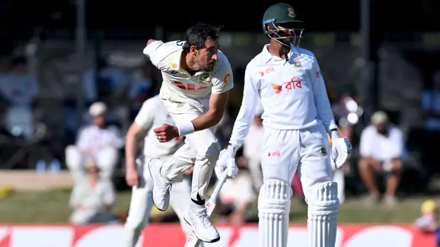 डार्विन टेस्ट में Bangladesh उलटफेर की कगार पर, Australia के गिरे 4 विकेट