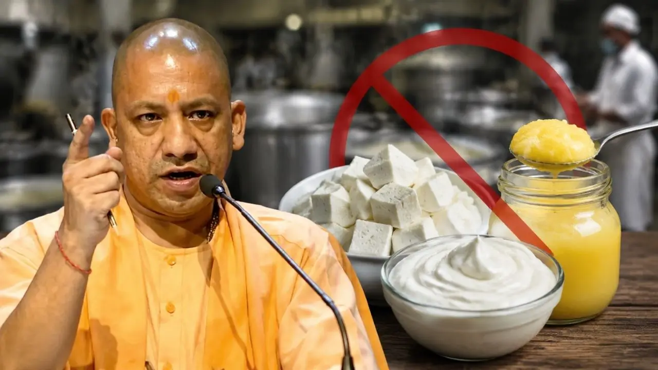 यूपी में मिलावट वाले पनीर, क्रीम, घी पर लगा बैन, तुरंत होगा लाइसेंस रद्द