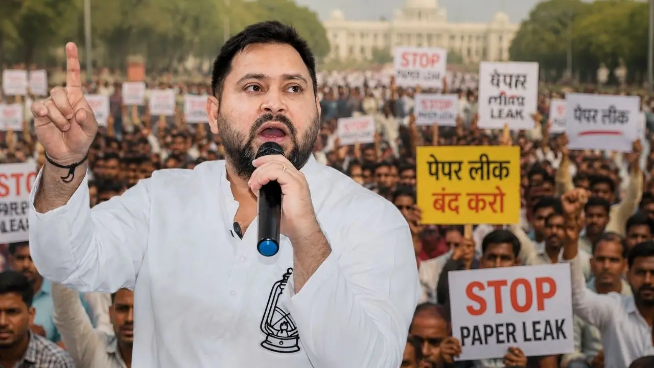 राजभवन तक मार्च करेंगे Tejashwi Yadav, कहा बार-बार हो रहे पेपर लीक
