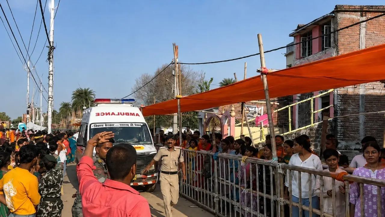 बिहार में जलाभिषेक के दौरान भगदड़, 7 महिला श्रद्धालुओं की मौत