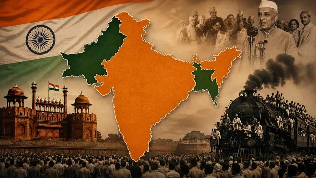 15 अगस्त को आजादी, 17 को सार्वजनिक हुई भारत-पाक सीमा, जानिए आज का इतिहास