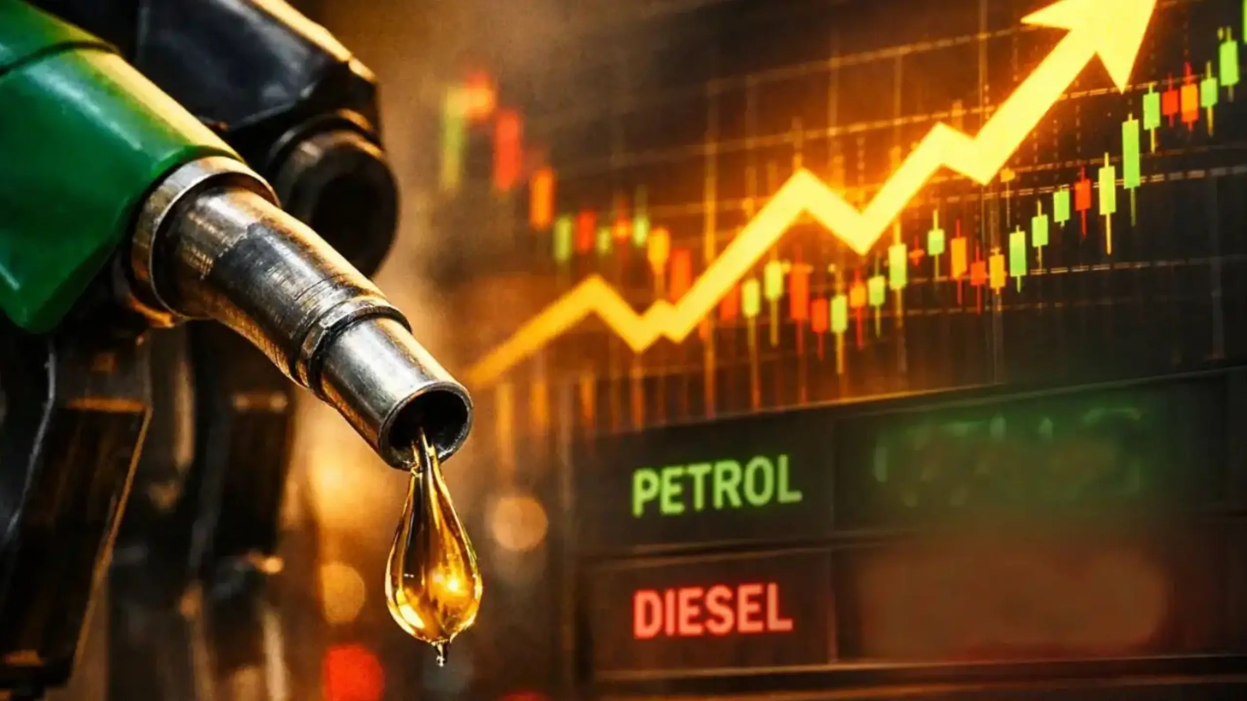 Petrol-Diesel के रेट घटने की उम्मीदों को लगा झटका, कच्चे तेल के दाम में फिर उछाल