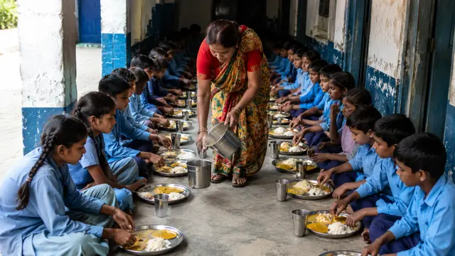 मिड डे मील में नमक की जगह डाला सर्फ, बिहार के नालंदा में 24 से अधिक बच्चे बीमार