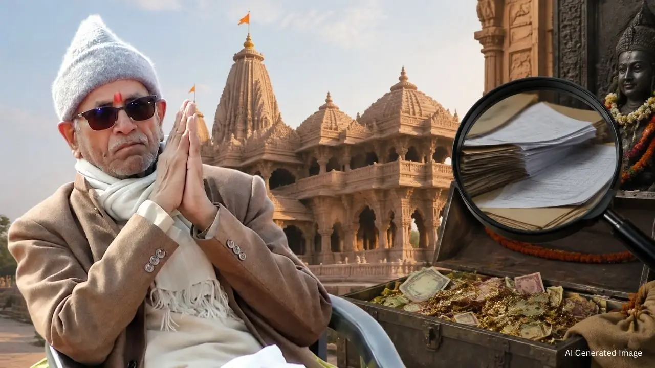 राम मंदिर चढ़ावा चोरी की SIT रिपोर्ट आई सामने, लिस्ट में Champat rai का नाम नहीं