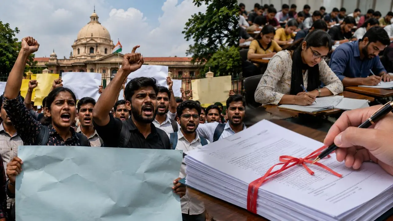 UP टीचर भर्ती पर अपडेट, Gen-Alpha के प्रोटेस्ट के बाद रिक्रूटमेंट के आदेश जारी