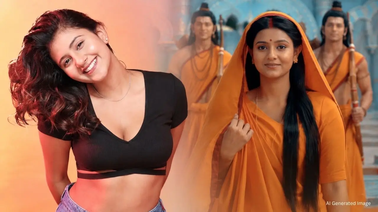 कच्चा बादाम गर्ल Anjali Arora बनीं सीता, यूजर्स बोले ‘घोर कलयुग’