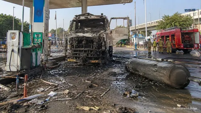 Delhi News: टिकरी कलां मेट्रो स्टेशन के पास CNG पंप पर ब्लास्ट, 1 मौत और 6 घायल