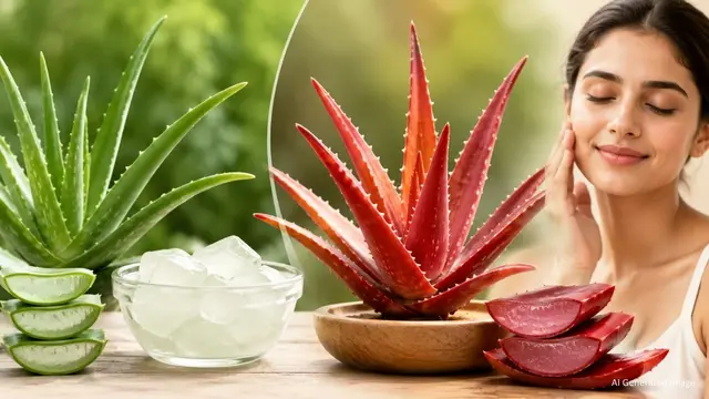 Green Aloe Vera से ज्यादा ताकतवर माना जाता है Red Aloe Vera, जानें इसके फायदे
