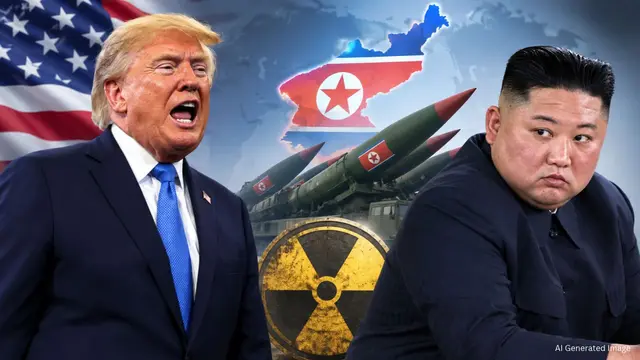 Trump का दावा: North Korea के पास हैं 57 पावरफुल न्यूक्लियर हथियार