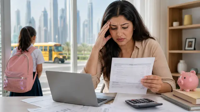 दुबई में बेटी की फीस ₹14 लाख, बस के ₹3 लाख, महिला का वीडियो वायरल