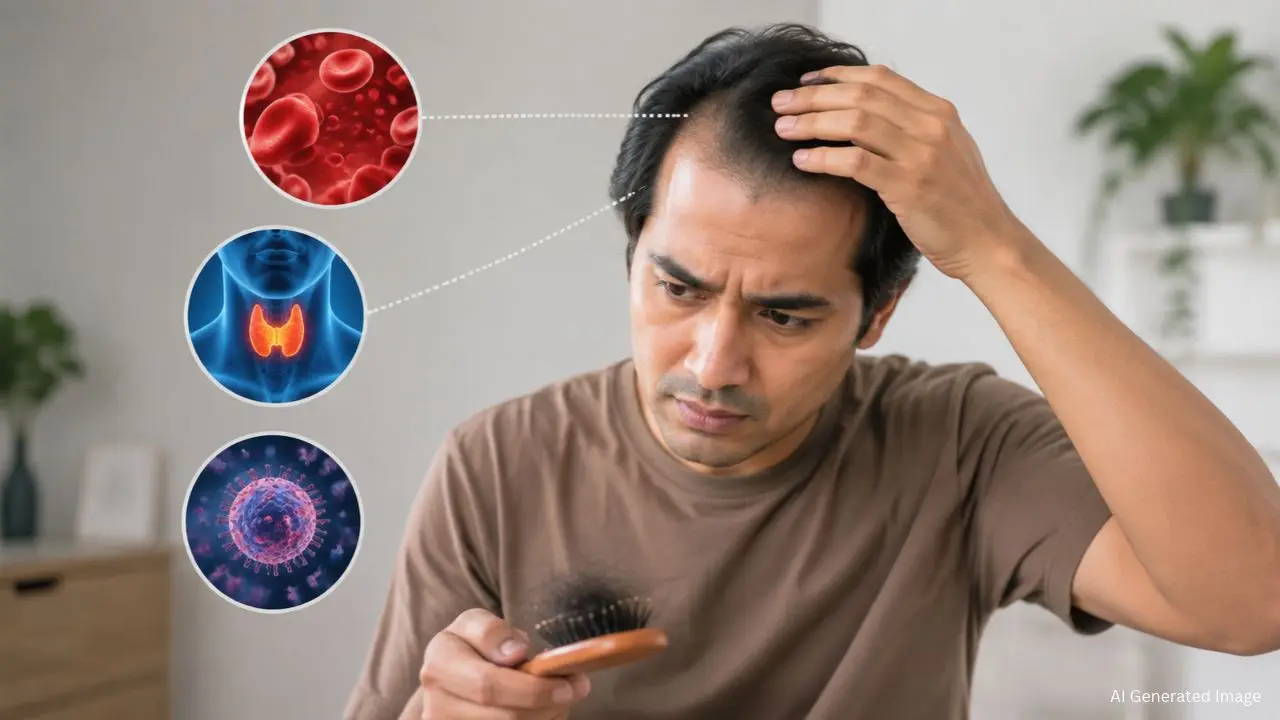 लड़कों में Hair Fall कहीं किसी बीमारी का कारण तो नहीं?