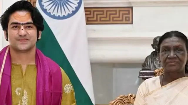 राष्ट्रपति द्रौपदी मुर्मू से मिले धीरेंद्र शास्त्री, इस कार्यक्रम का दिया न्योता