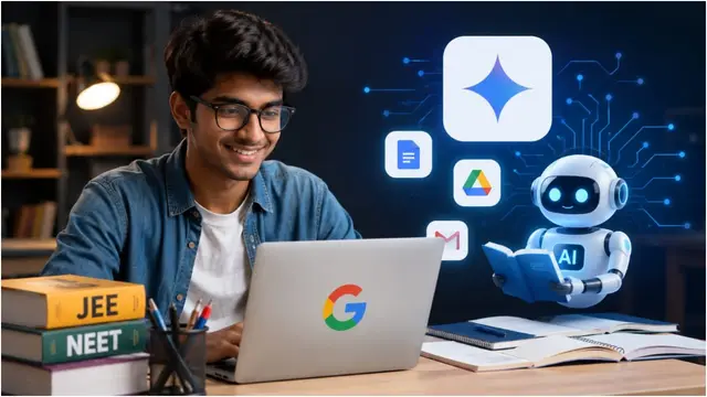 गूगल का बंपर ऑफर: JEE-NEET के स्टूडेंट्स को मिलेगा 1 साल का फ्री Google AI Plus