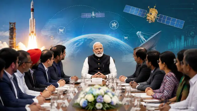 20 स्पेस स्टार्टअप फाउंडर से मिले PM Modi, कहा- India को बनाना है Global Hub