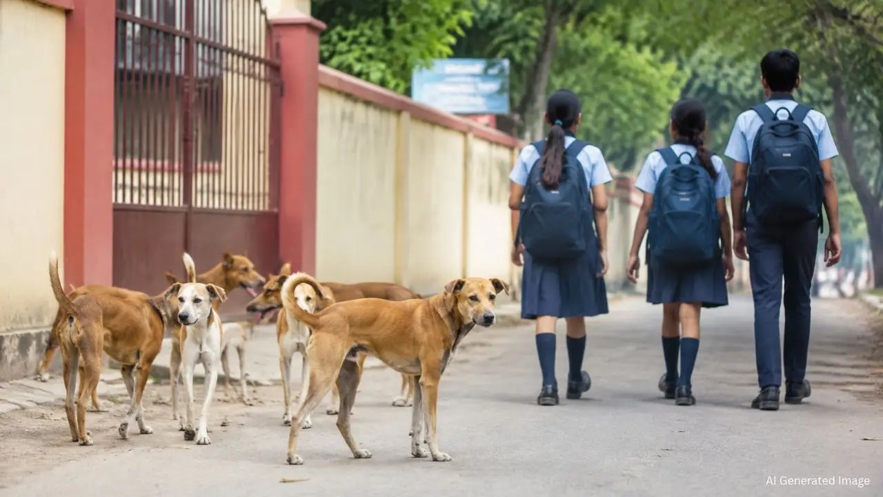 Uttarakhand में बढ़ते Street Dogs की वजह से 3 दिन के लिए 10 स्कूल बंद