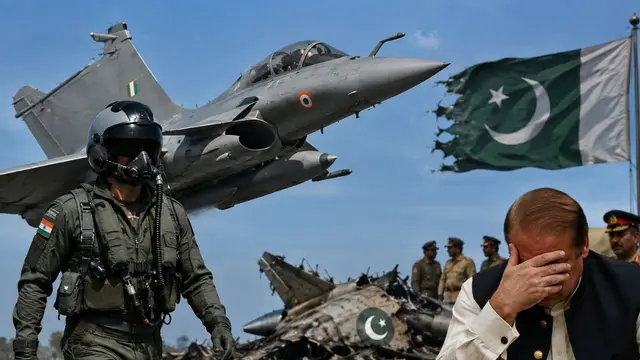 राफेल गिराने के दावे पर पाक की हुई किरकिरी, Indian Air Force ने उड़ाई धज्जियां