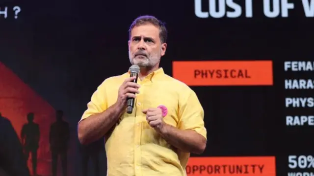 'महिला किसी की संपत्ति नहीं...', अपने कार्यक्रम में Rahul ने कही बड़ी बड़ी बात