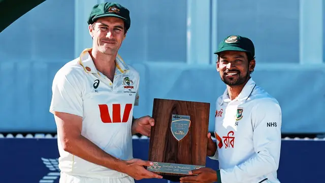 AUS VS BAN का दूसरा टेस्ट 750 गेंदों में हुआ खत्म, बना चौथा सबसे छोटा टेस्ट मैच