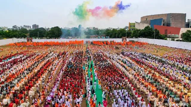 नागपुर में Gen-Z ने बनाया वर्ल्ड रिकॉर्ड, 4000 प्लस युवाओं ने एक साथ बजाया ढोल