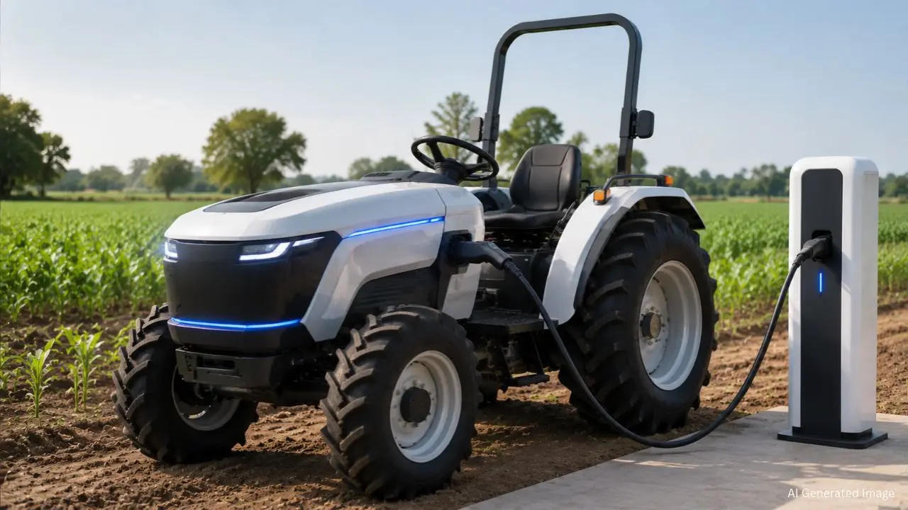 भारत के खेतों में जल्द ही दिख सकते हैं Mahindra के इलेक्ट्रिक ट्रैक्टर