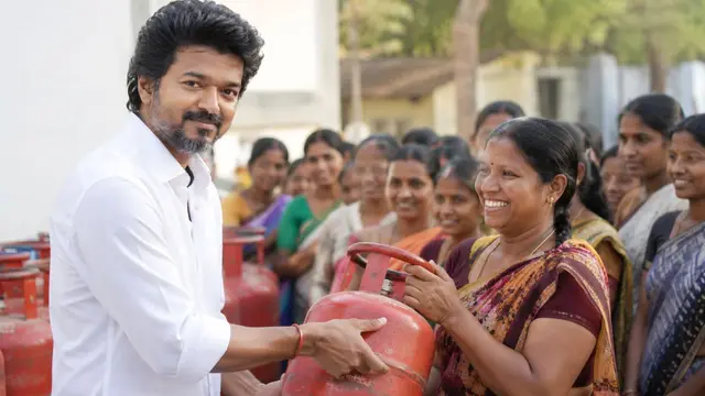 Thalapathy Vijay देंगे हर साल 3 LPG सिलेंडर फ्री, महिलाओं को मिलेगा सरप्राइज