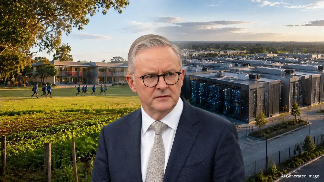 ‘स्कूलों और खेतों के पास नहीं बनने देंगे AI डाटा सेंटर…; PM Anthony Albanese
