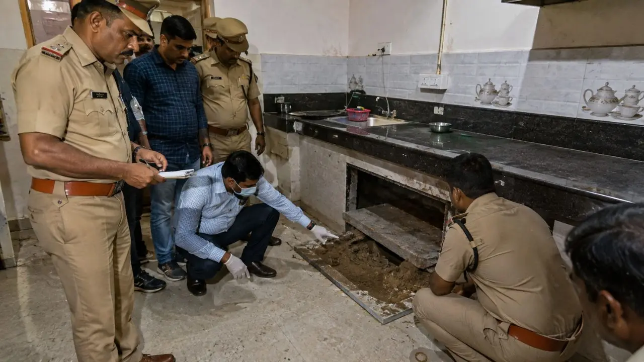 बेटे ने पार की हदें, मां को मारकर किचन स्लैब के नीचे दफनाया शव