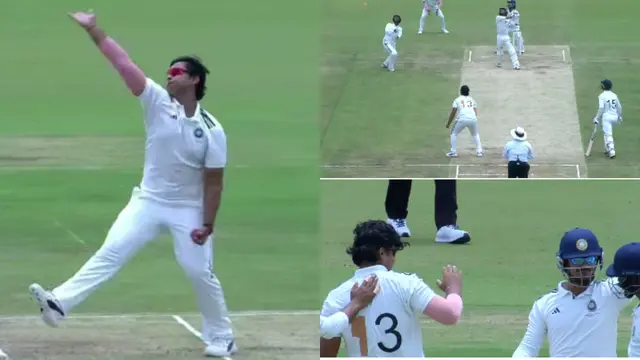 बल्ला नहीं चला तो Vaibhav बने Bowler, पहले ओवर में ही कर लिए 2 शिकार
