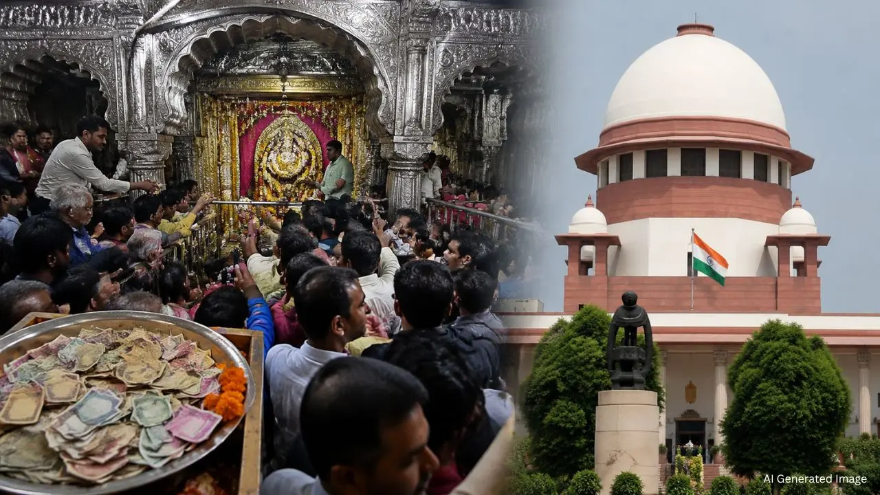 बांके बिहारी मंदिर के चढ़ावे का क्या हो रहा है? Supreme Court ने दी सख्त चेतावनी