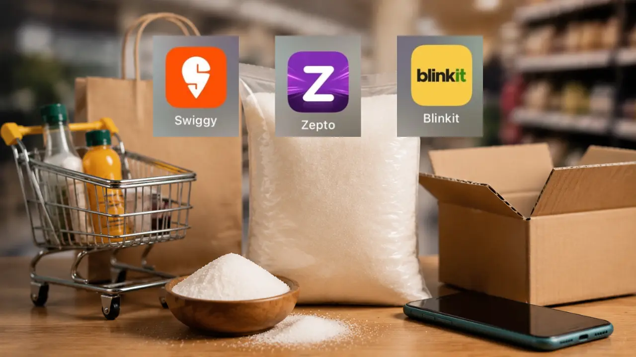Blinkit-Zepto पर नहीं बिकेगी 5 kg से ज्यादा चीनी, Online Platform ने तय की सीमा