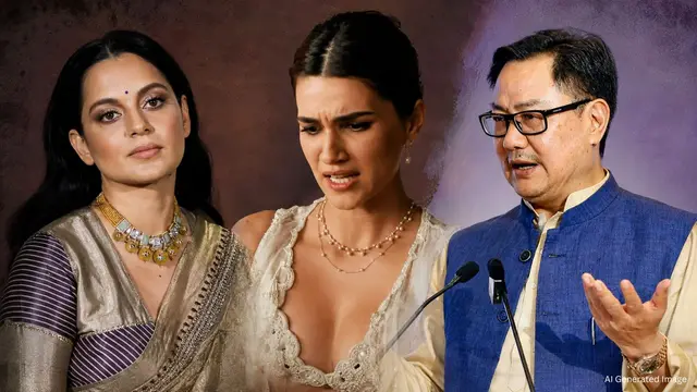 Kriti-Kangana Controversy में कैबिनेट मंत्री Kiren Rijiju ने किया कंगना का बचाव