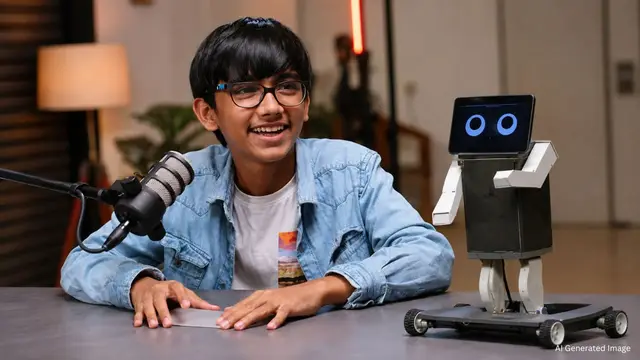 Kerala के लड़के ने बनाया Robot Clone, उसकी जगह लेता है AI Classes