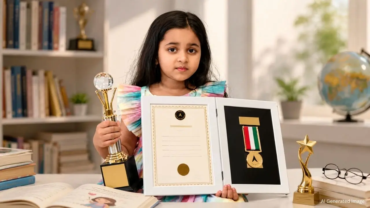 6 साल की Anvi ने बनाए 2 Guinness World Records, 4 साल की उम्र में लिख दी थी Book