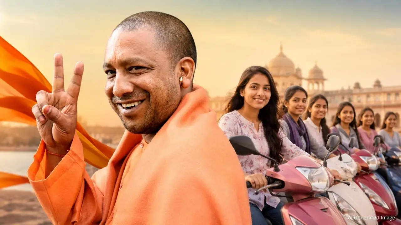 Raksha Bandhan पर CM Yogi ने लड़कियों को Free Scooty देने का किया ऐलान