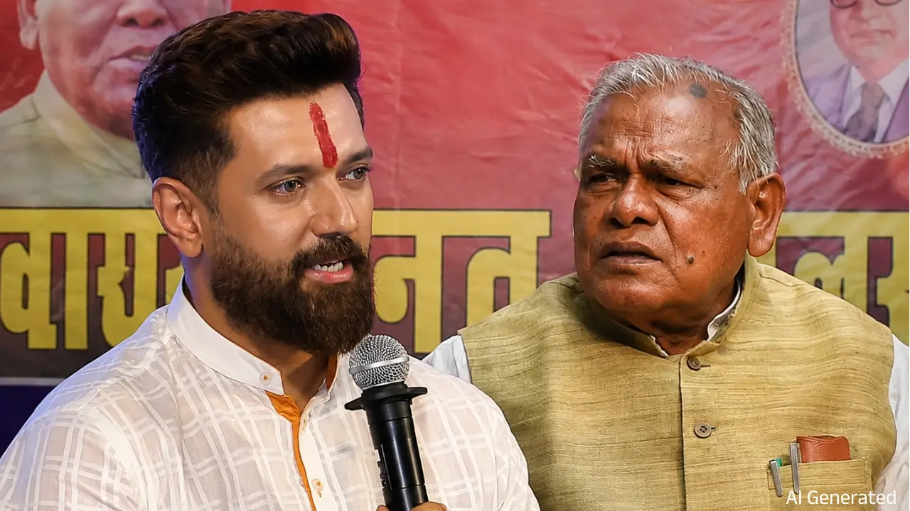आरक्षण मुद्दे पर NDA में बढ़ी तकरार, Chirag ने Jitan Ram से की इस्तीफे की मांग