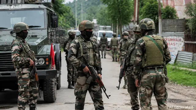 मणिपुर में भड़की हिंसा, उग्रवादी गुटों की गोलीबारी में 1 लोग की मौत और 5 घायल