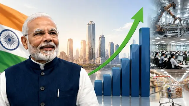 RBI के अनुमान से ज्यादा हुई भारत की GDP Growth, PM Modi  ने की तारीफ