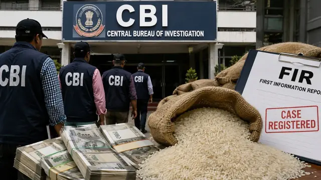 ₹28.87 करोड़ के Rice Scam में CBI का एक्शन, 8 लोगों पर केस दर्ज