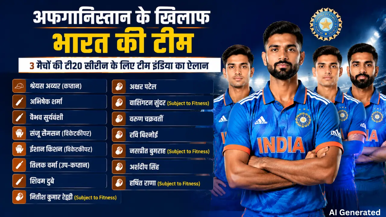 अफगानिस्तान T20 सीरीज के लिए टीम इंडिया घोषित, Sanju Samson की हुई वापसी