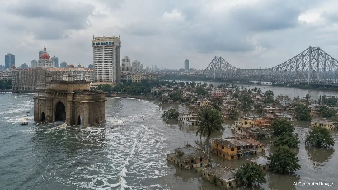 मुंबई-कोलकाता के लाखों घरों पर समुद्र में डूबने का खतरा, UN की रिपोर्ट में दावा