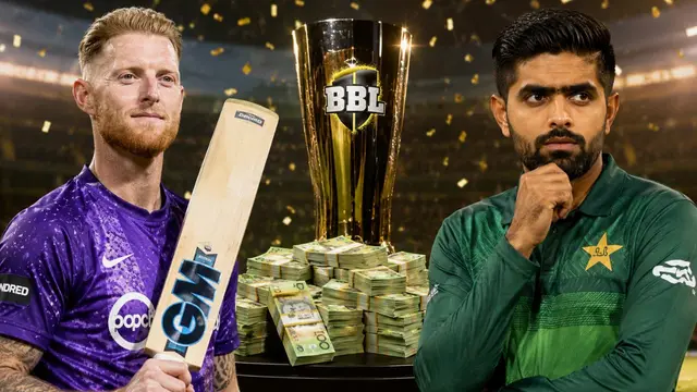 Babar Azam को पीछे छोड़ Ben Stokes बने BBL के सबसे महंगे प्लेयर